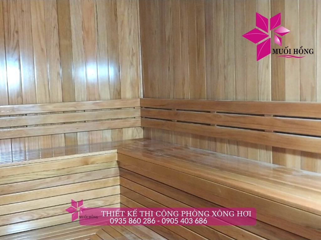 Thi công lắp đặt phòng xông hơi khách sạn
