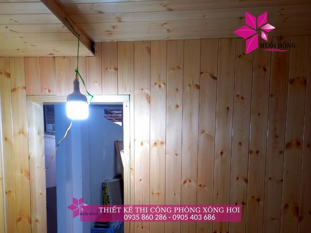 Thiết kế lắp đặt phòng xông hơi hồng ngoại