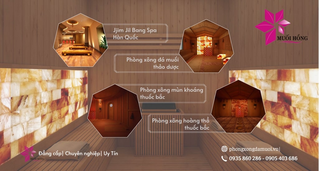 Thi Công Phòng Xông Phòng Xông Hơi Cao Cấp Resort, Khách Sạn - Muối Hồng Group