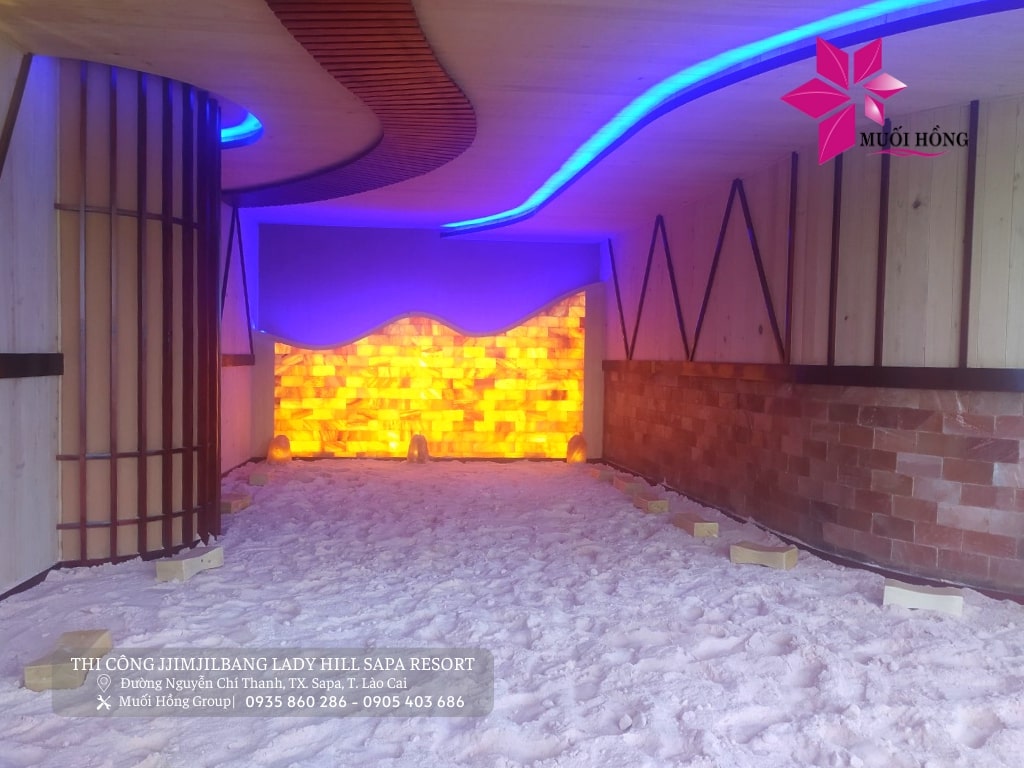Thi công lắp đặt spa Jjim Jil Bang resort chuẩn sao