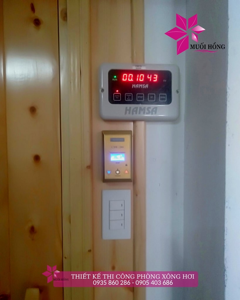 Thi công lắp đặt phòng xông hơi chuẩn sao
