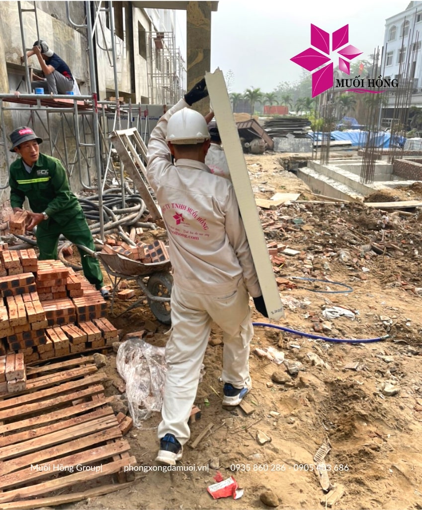 Setup phòng xông hơi đá muối Hàn Quốc