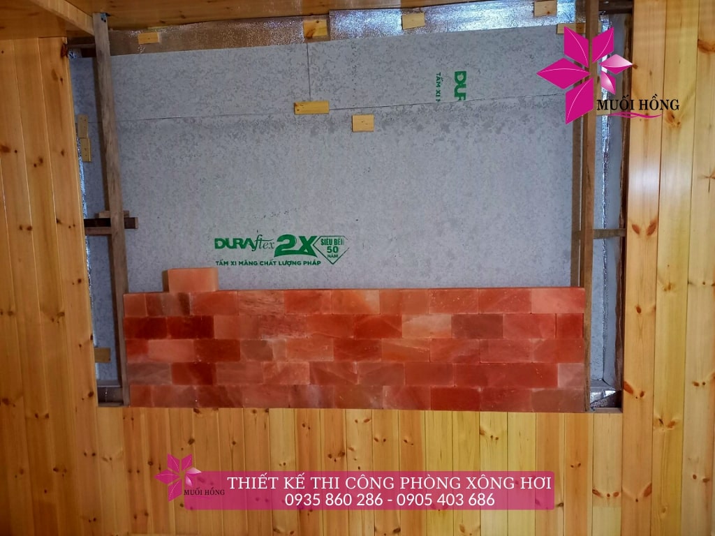 Lắp đặt phòng xông hơi sauna hồng ngoại