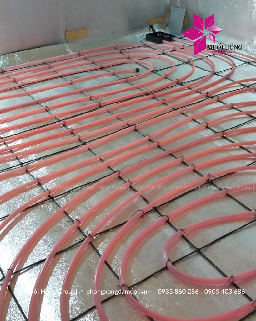 Setup phòng xông hơi hồng ngoại