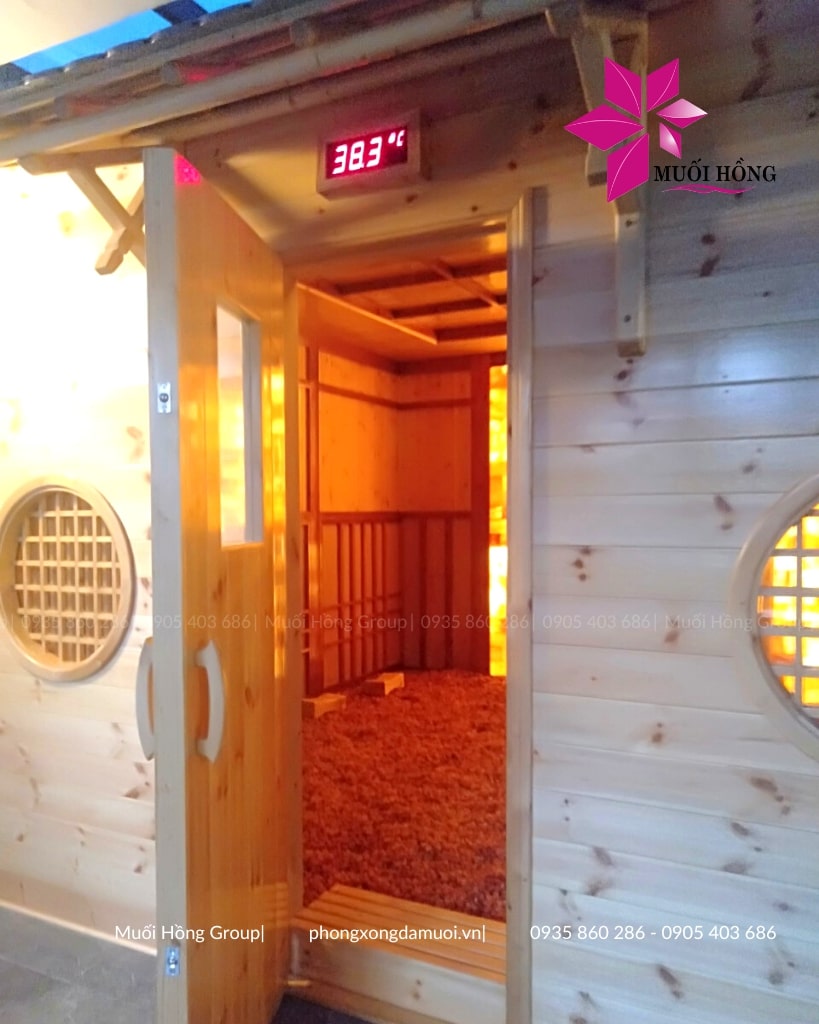 Thiết kế thi công spa đá muối hồng ngoại