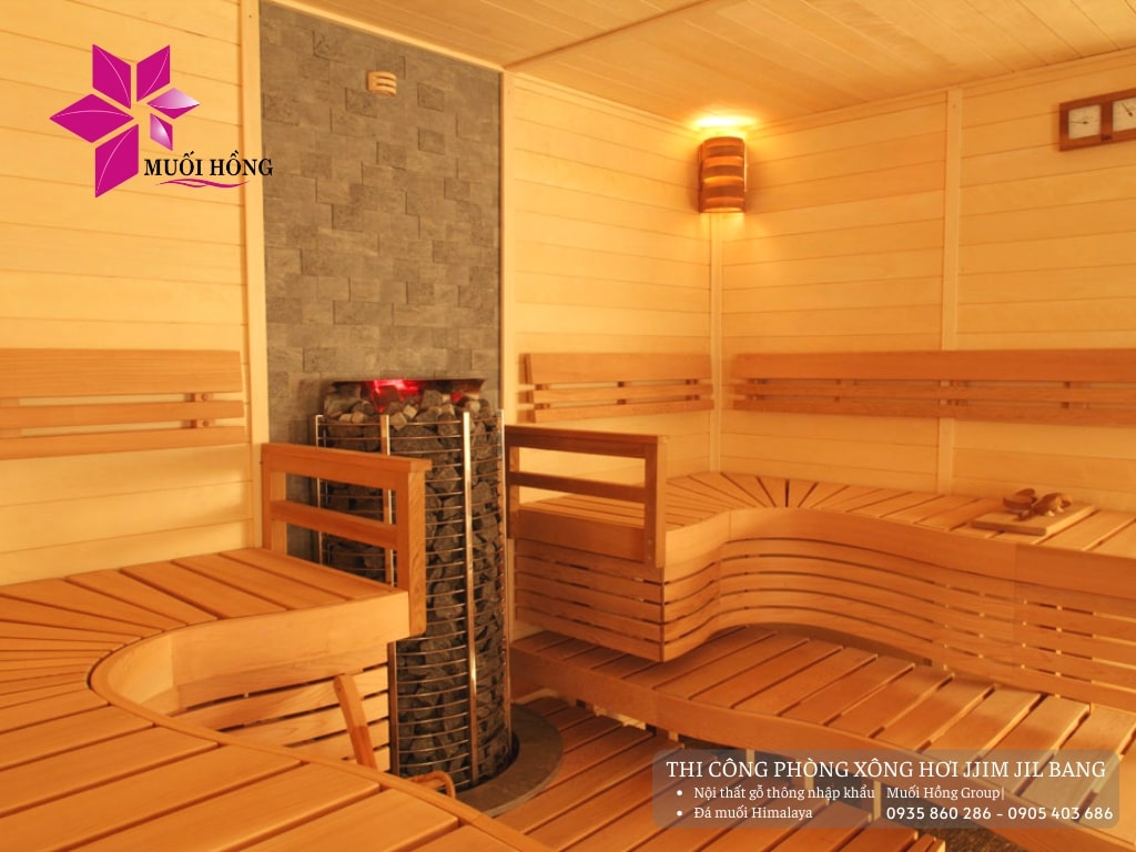 Thiết kế thi công spa đá muối hồng ngoại