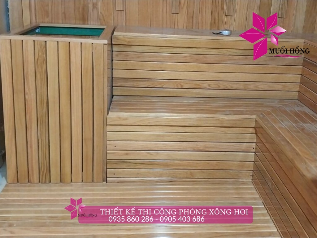 Thiết kế lắp đặt phòng xông hơi chuyên nghiệp